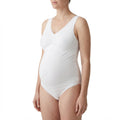 Canotta Premaman con Sostegno Addominale Bianco 1 - MYSANITY