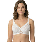 Reggiseno Allattamento con pizzo rebrodè coppa D Bianco