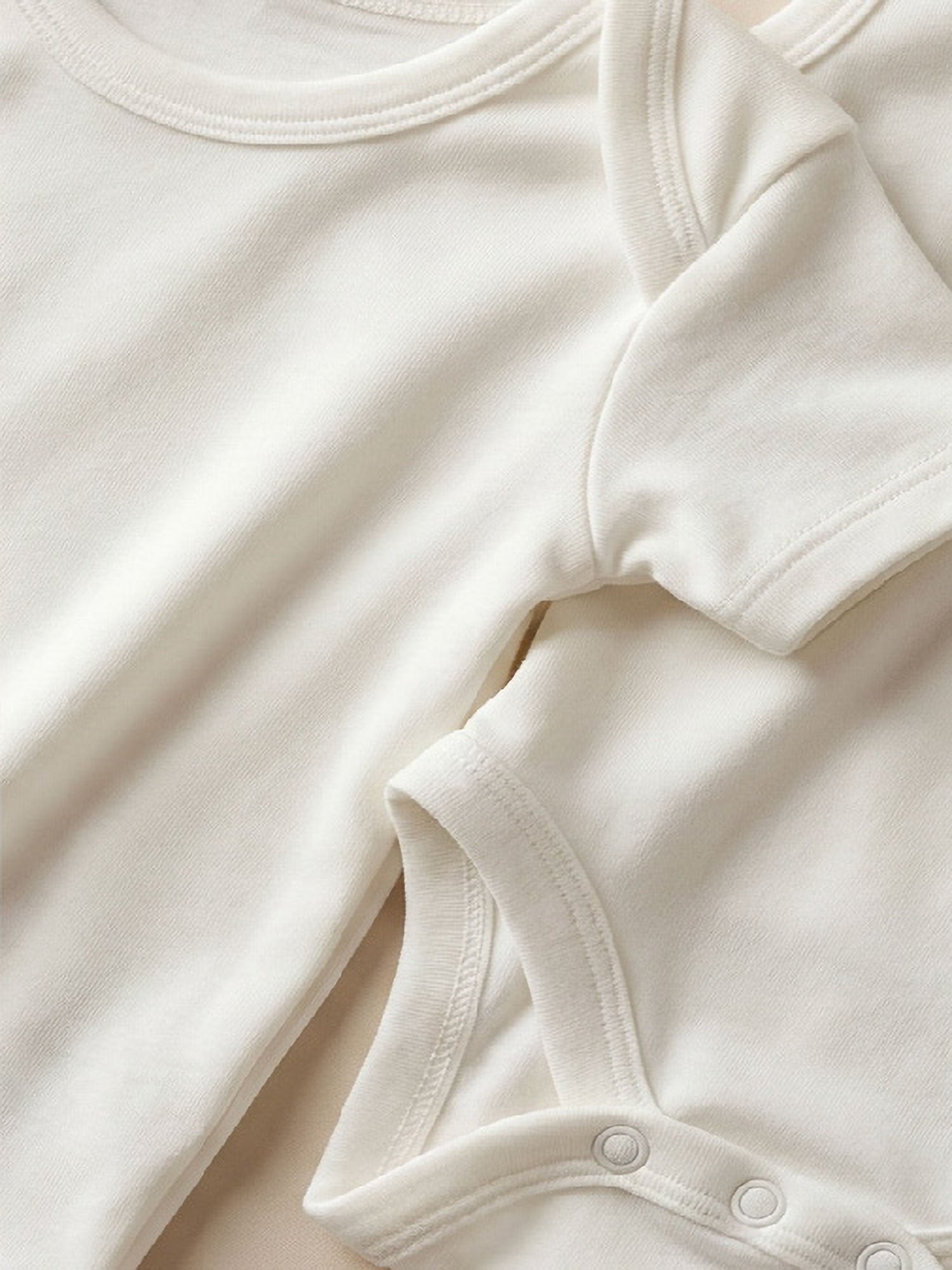 Body neonato senza maniche in bamboo bielastico