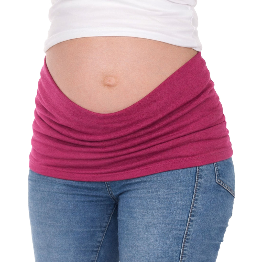 Fascia pancia gravidanza fibra Tencel™ Fuchsia 1 - MYSANITY