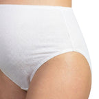 Mutanda Gestante in Cotone Piquet Bianco 3 - MYSANITY