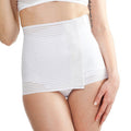 Fascia Post Parto Millerighe Traspirante Bianco 1 - MYSANITY