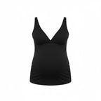 Canotta gestante ed allattamento Bamboo Nero 2 - MYSANITY