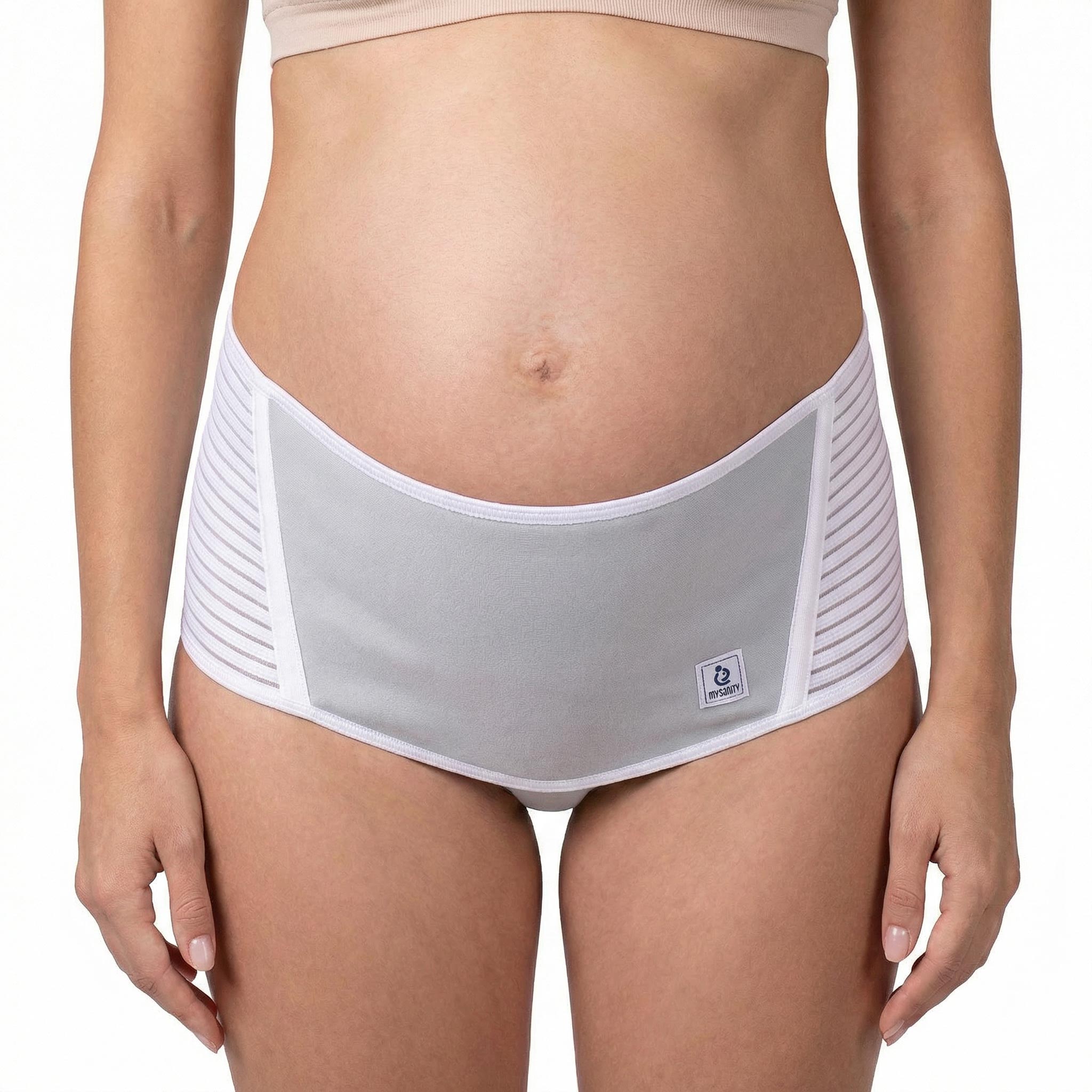 Fascia Gravidanza Belly Belts Bianco 1 - MYSANITY