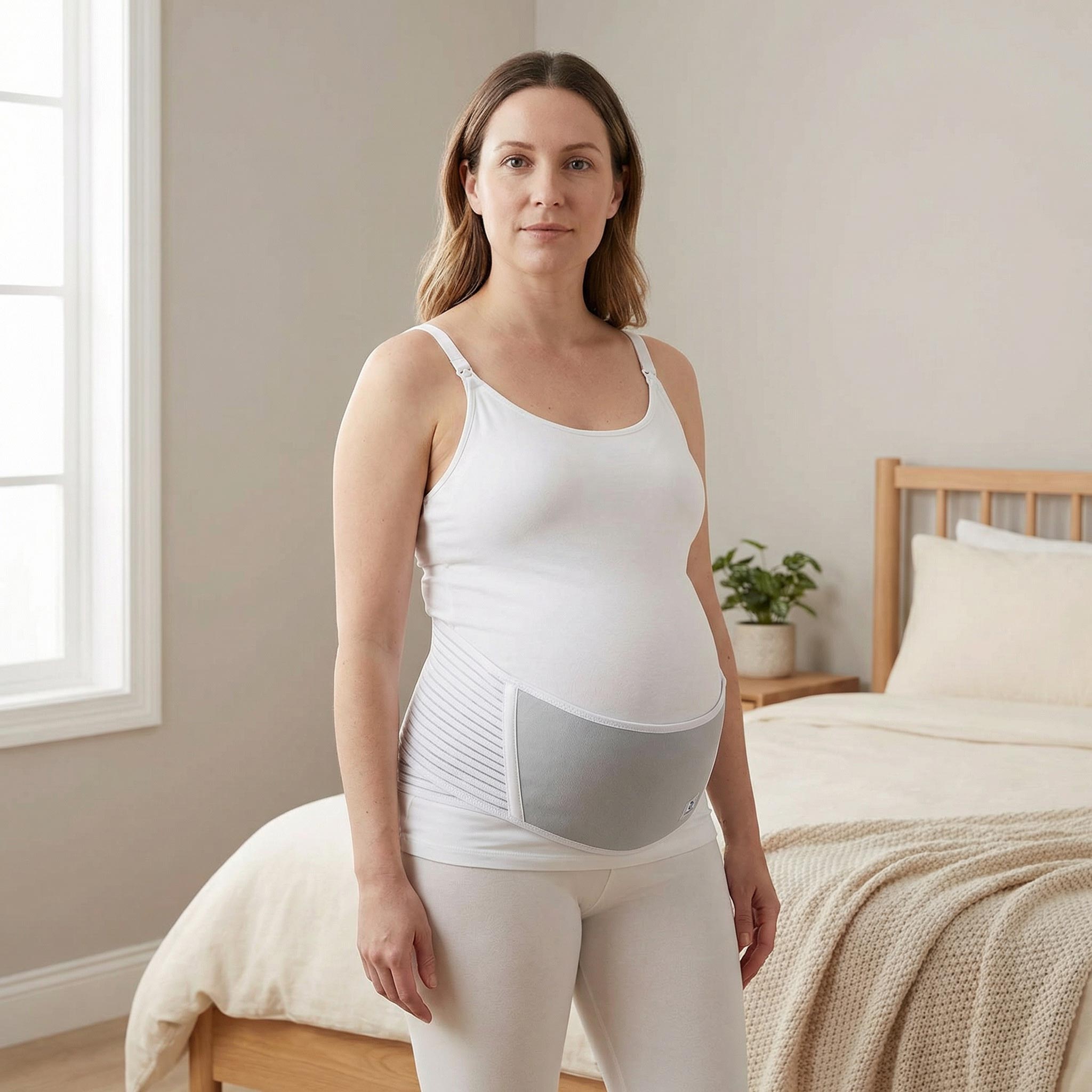Fascia Gravidanza Belly Belts Bianco 5 - MYSANITY