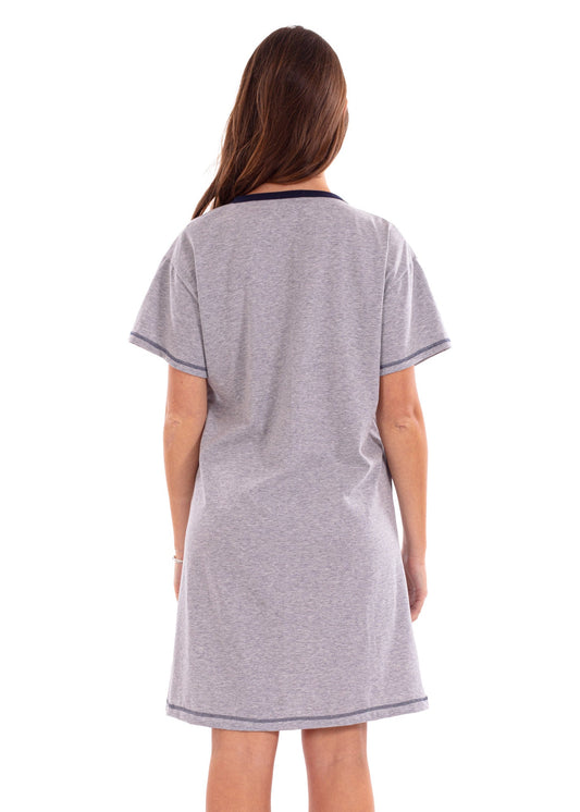 Camicia allattamento cotone doppia apertura 2 - MYSANITY