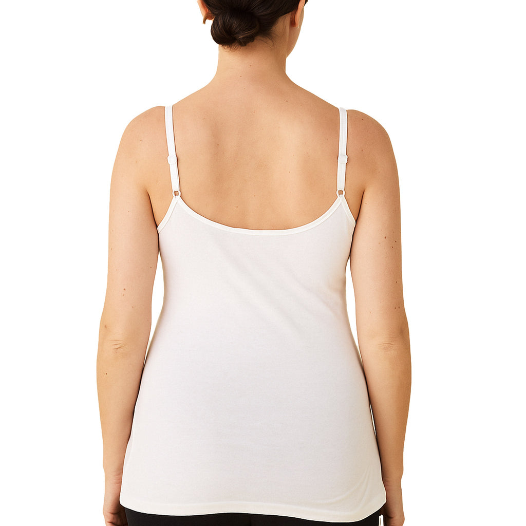 Canottiera Premaman Cotone Elasticizzato con Sostegno Seno 3 - MYSANITY