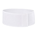 Postpartum Low Abdominal Binder 16 cm Ribbed Breathable White
