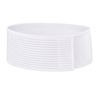 Fascia Post Parto Bassa cm 16 Millerighe Traspirante Bianco - MYSANITY Made in Italy - image 1