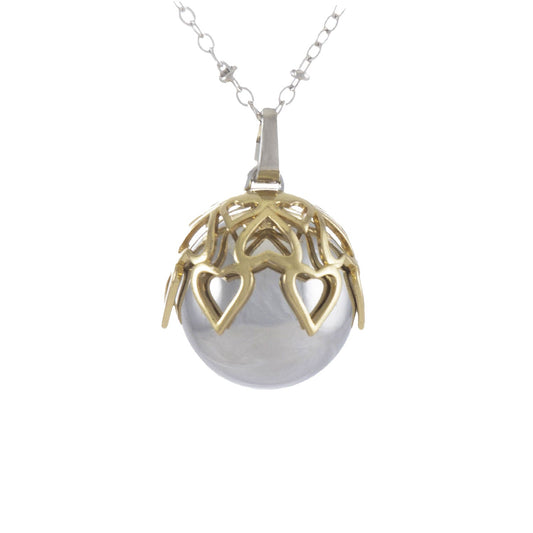 Chiama Angeli con calotta colore Oro a Cuori 1 - MYSANITY
