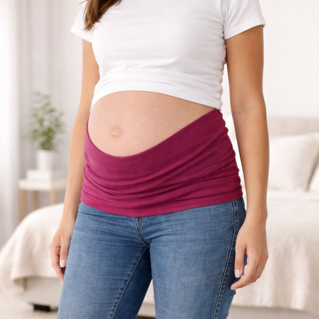 Fascia pancia gravidanza fibra Tencel™ Fuchsia 3 - MYSANITY