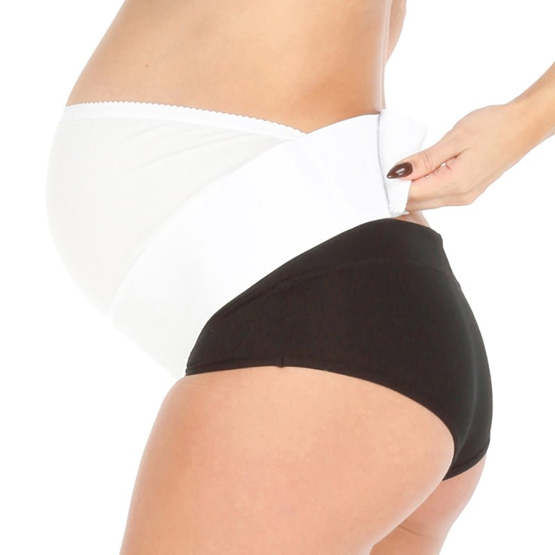 Fascia gravidanza con pancia Bianco 1 - MYSANITY