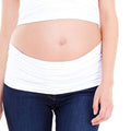 妊娠用腹帯 Tencel™ ファイバー ホワイト 1 - MYSANITY