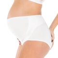 Guaina Gravidanza Incrociata Bianco 1 - MYSANITY