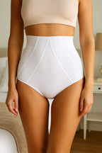 Guaina Post Parto cotone sulla pelle Bianco 2 - MYSANITY