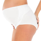 Guaina Premaman in Bamboo Bianco 1 - MYSANITY
