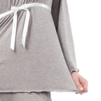 Pigiama due pezzi gravidanza Grigio 3 - MYSANITY
