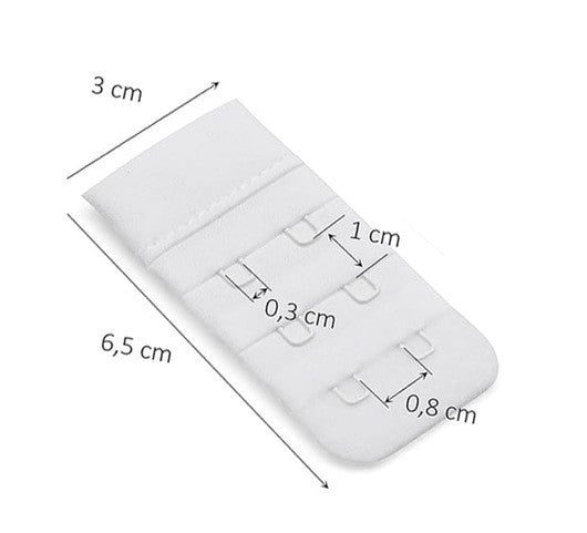 Prolunga reggiseno mm 30 2 ganci 2 - MYSANITY