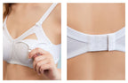 Reggiseno Allattamento Cotone Preformato Coppa D Bianco 5 - MYSANITY