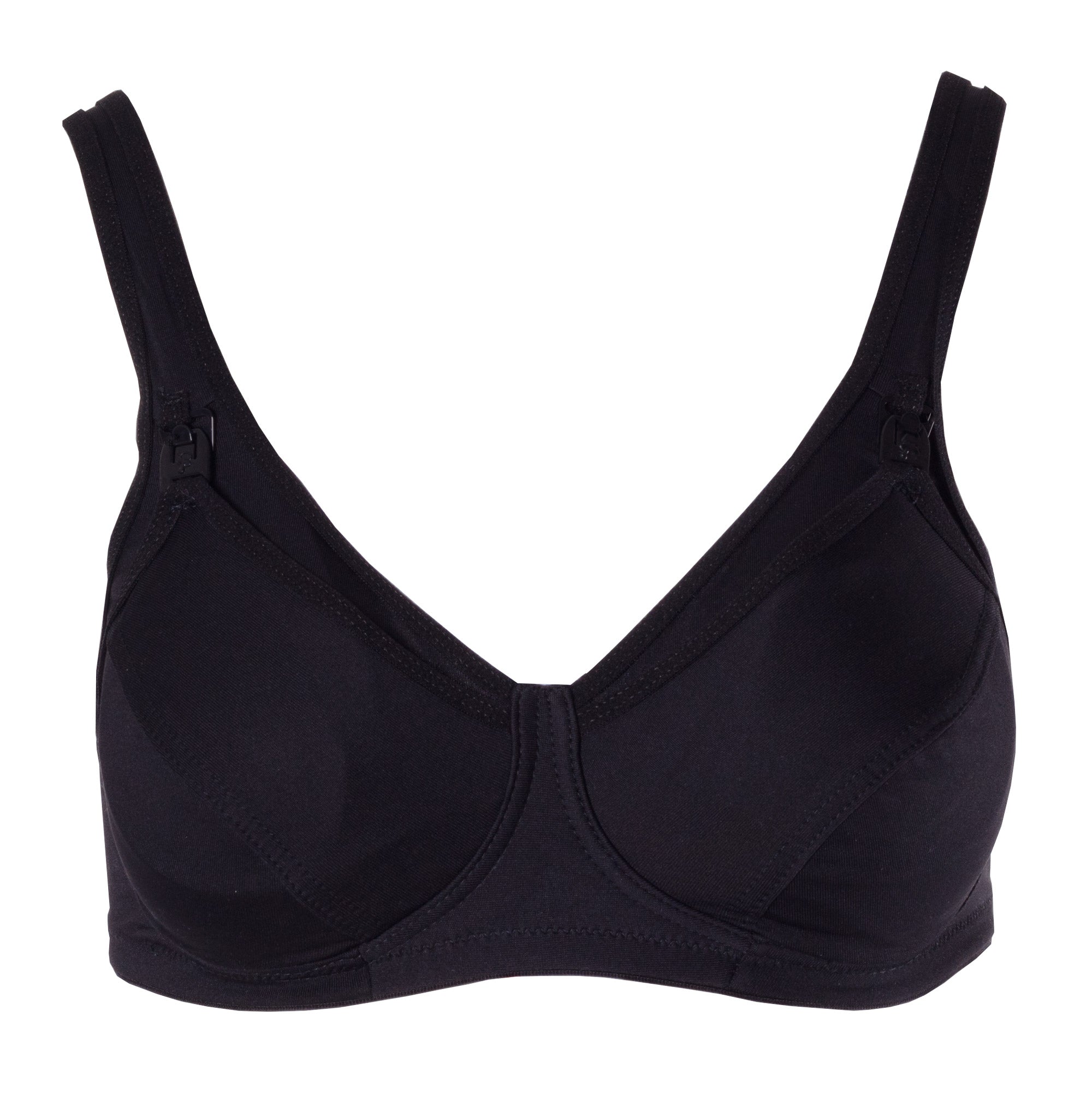 Reggiseno Allattamento Fibra Cava Coppa D Nero 1 - MYSANITY