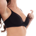 Reggiseno Allattamento imbottito 3D Coppa C Nero 1 - MYSANITY