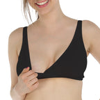 Reggiseno Allattamento notte Bamboo Nero 1 - MYSANITY