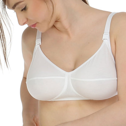 Reggiseno Allattamento Regolabile Modal Bianco 3 - MYSANITY