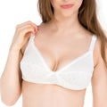 Reggiseno Allattamento San Gallo Coppa C Bianco 1 - MYSANITY