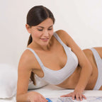 Reggiseno gravidanza e allattamento Silver Coppa C Grigio 2 - MYSANITY