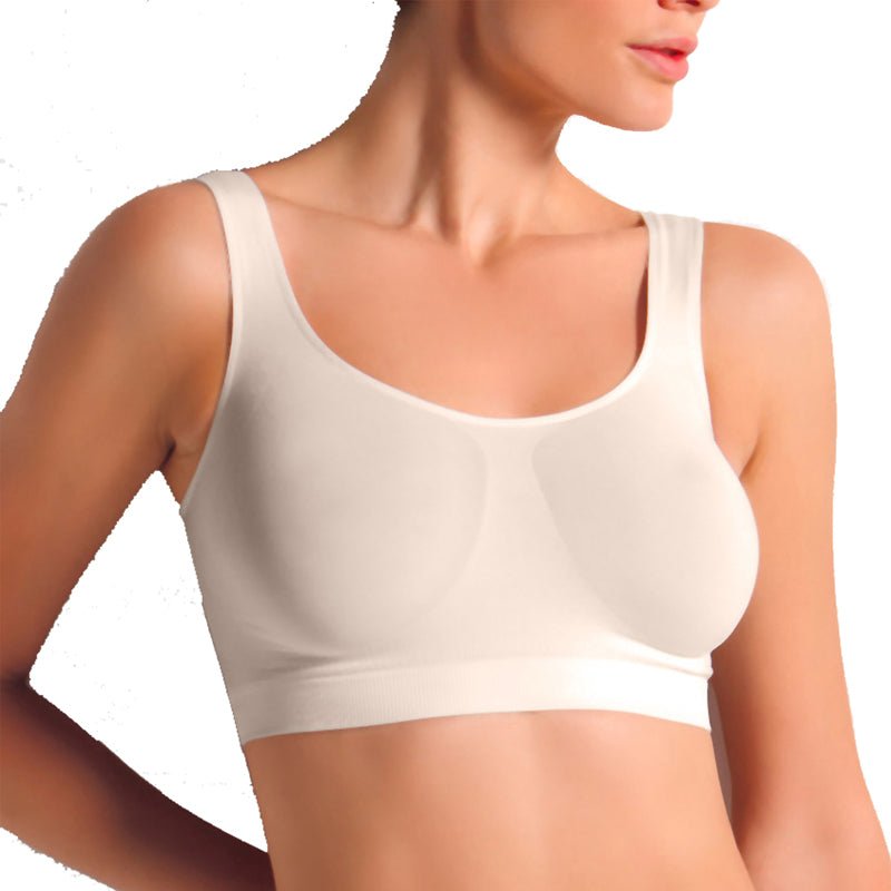 Reggiseno Premaman Comfort senza cuciture Cipria 1 - MYSANITY