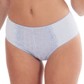 Slip Pre e Post Parto con Tulle Ricamato Azzurro 1 - MYSANITY